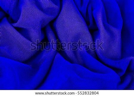 mesh fabric texture. crumpled fabric background and texture