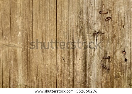 Natural Wood Board Plank Wall Panel Horizontal Shabby Texture. Wooden Color Vintage DIY Background. Reclaim Wood Surface. Hardwood Grey Floor Or Table Or Door Or Celling Structure. Closeup. Copy Space