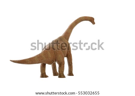 shooting dinosaur on white background