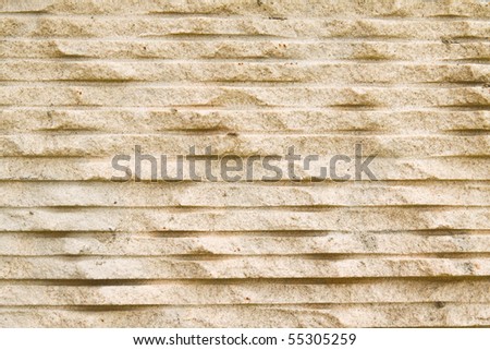 Background  and texture of stripe cement wall