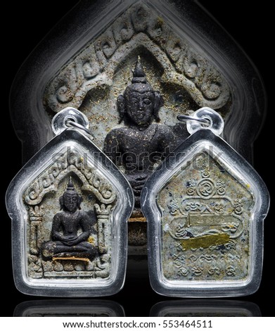 Amulet in Thailand,believe in Buddha