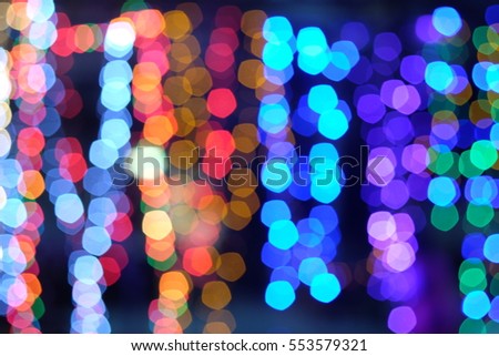bokeh bubble and circle lights  background 
