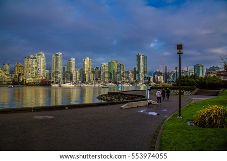 Quay of Vancouver, British Columbia, Canada