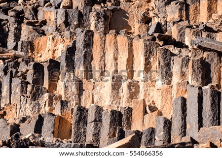 Ancient stone wall texture for design or as background