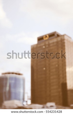 Blurred abstract background and can be illustration to article of buildings