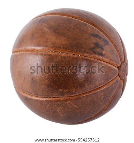 Vintage Leather Ball