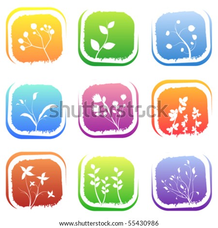 floral icons