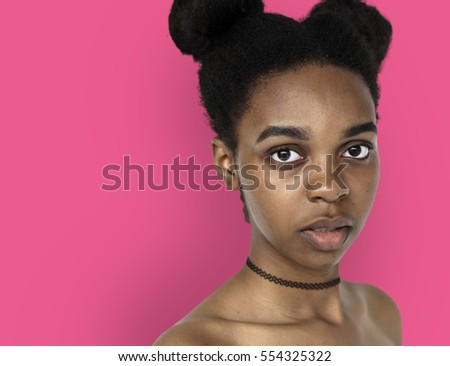 African Descent Woman Front