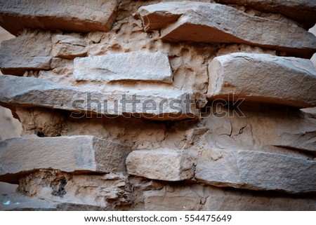 Ancient Rock Ruins. (Wallpaper) 
Located in Sedona, Arizona.