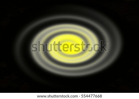 illustration of a yellow sun in deep space

