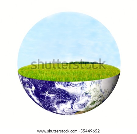 green earth. Eco concept