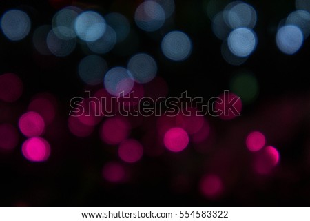 Texture Bokeh style background colorful with back background