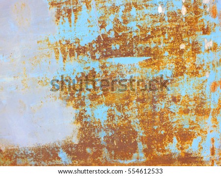 Old rusty metal surface texture Royalty-Free Stock Photo #554612533
