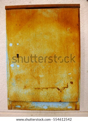 Old rusty metal surface texture Royalty-Free Stock Photo #554612542