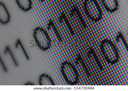 binary code macro screen pixels