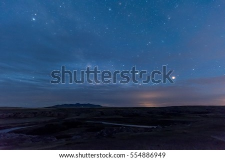 Starry Night in Alberta
