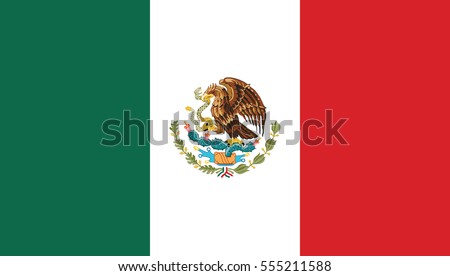 Flag of Mexico Royalty-Free Stock Photo #555211588