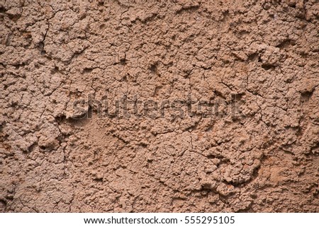 Soil texture background. earth wall.
