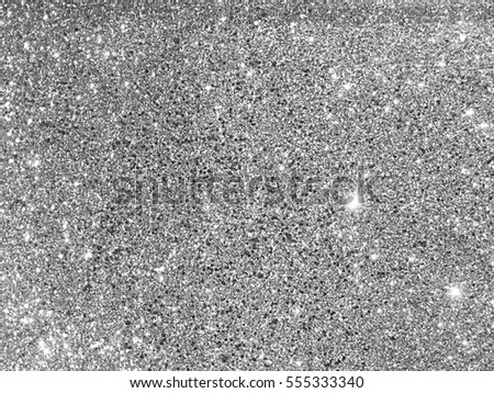 silver grey glitter texture background close up