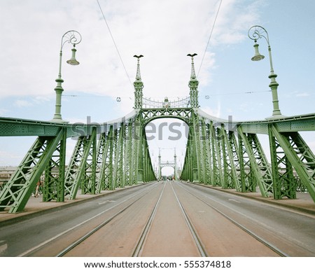 Budapest liberty bridge 