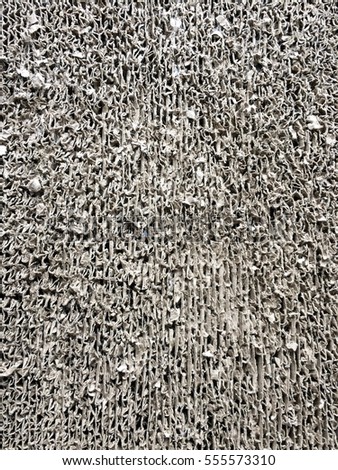 texture background : worn corrugated cat scratch board