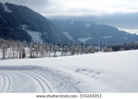 Beautiful mountains in Austria, Europe.