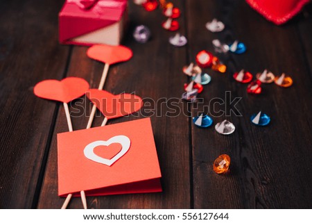 Valentine's Day, the holiday decorations