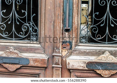 Ancient Door Detail