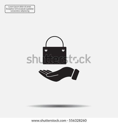 Vector illustration of shopping bags




