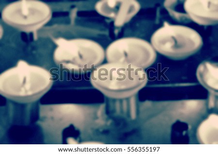 Blurred abstract background and can be illustration to article of Candlelight