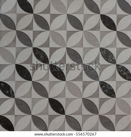 mosaic, tile, abstract pattern