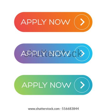 Apply Now button set vector Royalty-Free Stock Photo #556683844