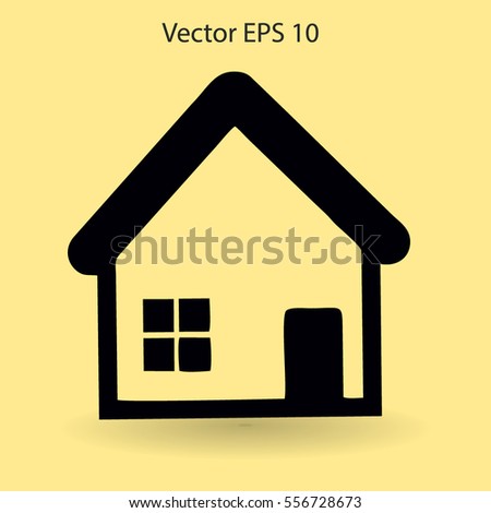 cottage vector illustration