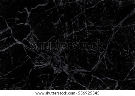 Black marble natural pattern for background and design.