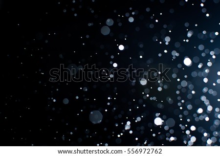 glittering stars on bokeh. Christmas background