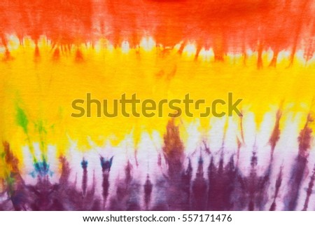 colourful tie dyed patter abstract background.
