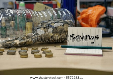 Savings money