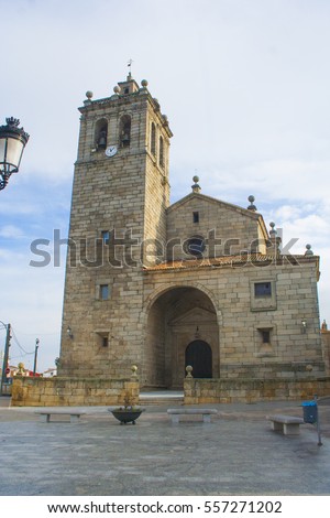 Church of Navamorcuende, Toledo, Spain
