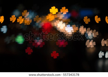 Abstract Valentines Day Love bokeh background
