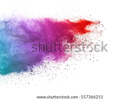 abstract powder splatted background,Freeze motion of color powder exploding/throwing color powder,color glitter texture, Spiral Galaxy in deep spcae