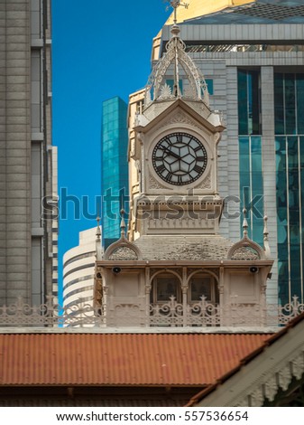 Clock Tower in Singapore