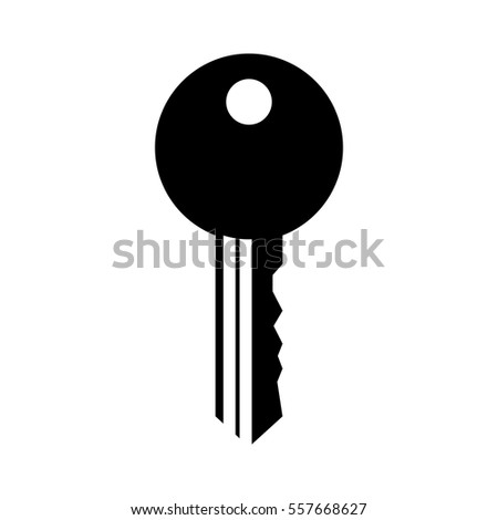 security key isolated icon vector illustration design