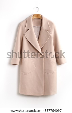 Pink coat Royalty-Free Stock Photo #557754097