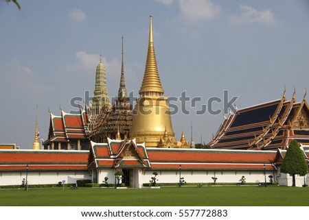 the Royal Palace in Bangkok