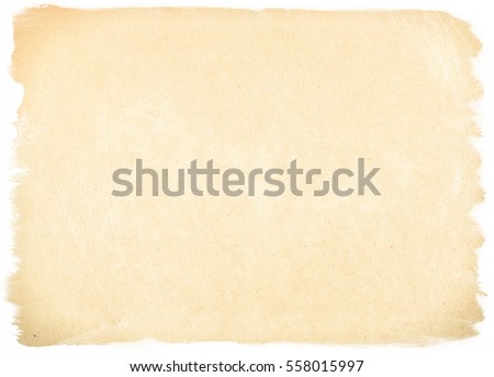 brown empty old vintage paper background. Paper texture Royalty-Free Stock Photo #558015997