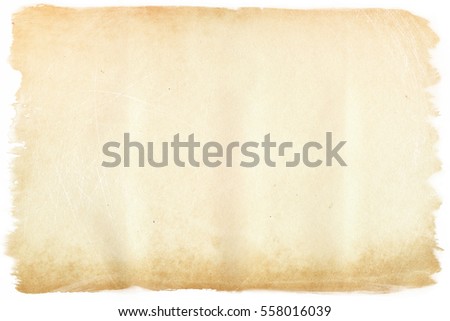 brown empty old vintage paper background. Paper texture Royalty-Free Stock Photo #558016039
