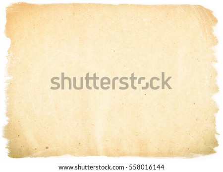 brown empty old vintage paper background. Paper texture Royalty-Free Stock Photo #558016144