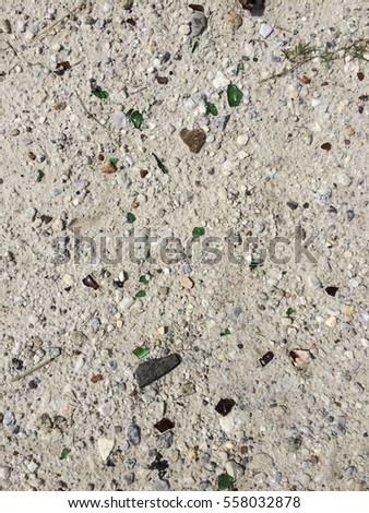 texture background : group of sand at a sea or lake