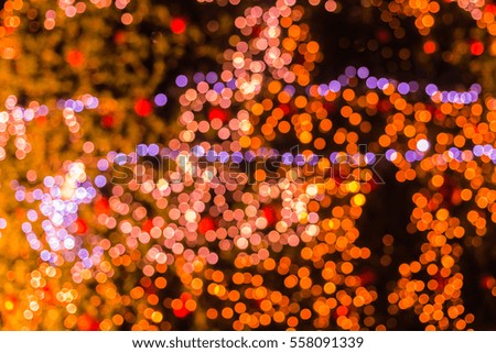 bokeh abstract Christmas light background