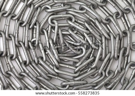 Chain texture. Iron chain background. Guy close up shot wallpaper. Gray string background. Chain background. Silver color range background image. Chain on white underlay. Metalic back part. 